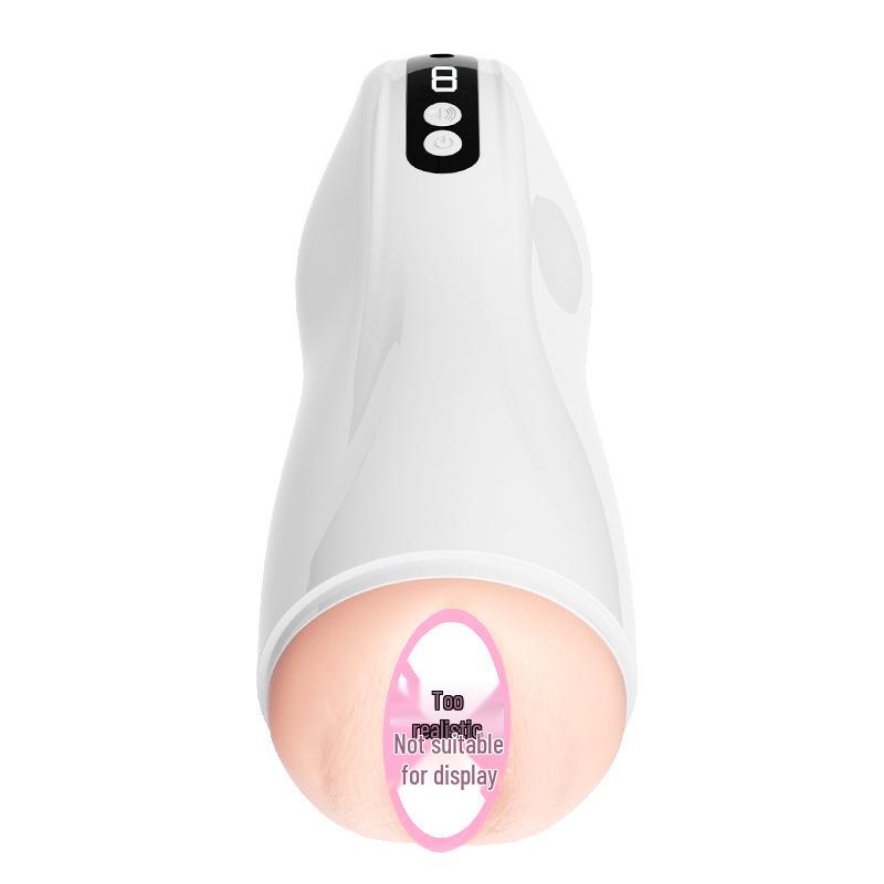 Deba Xiaobai Electric Airplane Cup: Smart Vibration & Simulation Male Masturbator Trainer
