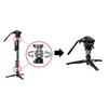 Leofoto Tabletop Foot Pedal Mini Lbs Weight Ft Minimum 3 Leg Angle Detachable Top 60 Mm Base Black Product 4573138039649 VD-04 Tripod, Tripod/Monopod