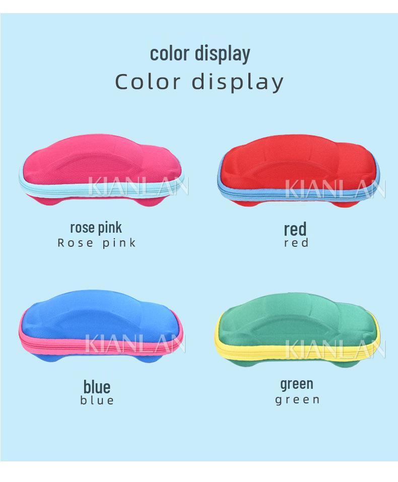 Large Capacity Zippered Sunglasses Case - Stylish, Outdoor Travel Design