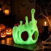 PLA Skull Pen Holder Plastic 3D Printed Pencil Pot Glow in Dark Stationery  School Students