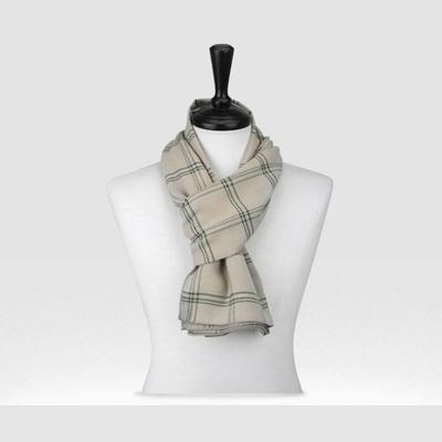 Men's Check Casual Suit Warm Scarf 270VNM