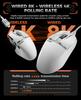 DAREU A980PROMAX Gaming Mouse with Wired 4K TFT 30000 3 Side 4000Hz Technical Standards Certification Certified 8K/Wireless Screen, DPI, Buttons, 2.4G