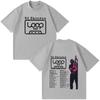 Ed Sheeran Loop Tour 2026 Merch T-shirts Fans Gifts Unisex Women Clothing Fashion Hip Hop Clothing Oversized Cotton Casual T-shirt