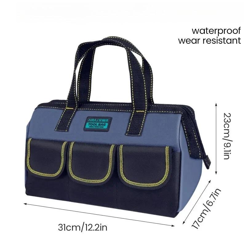 

Multifunctional Tool Kit Oxford Cloth Waterproof Water And Electricity Work Bag Multi Pocket Anti Fall Storage Bag