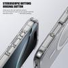Luxury Clear Shockproof MagSafe Magnetic Case for iPhone 17 Air 17Pro 17 Pro Max Hard Back Cover Support Wireless Charging