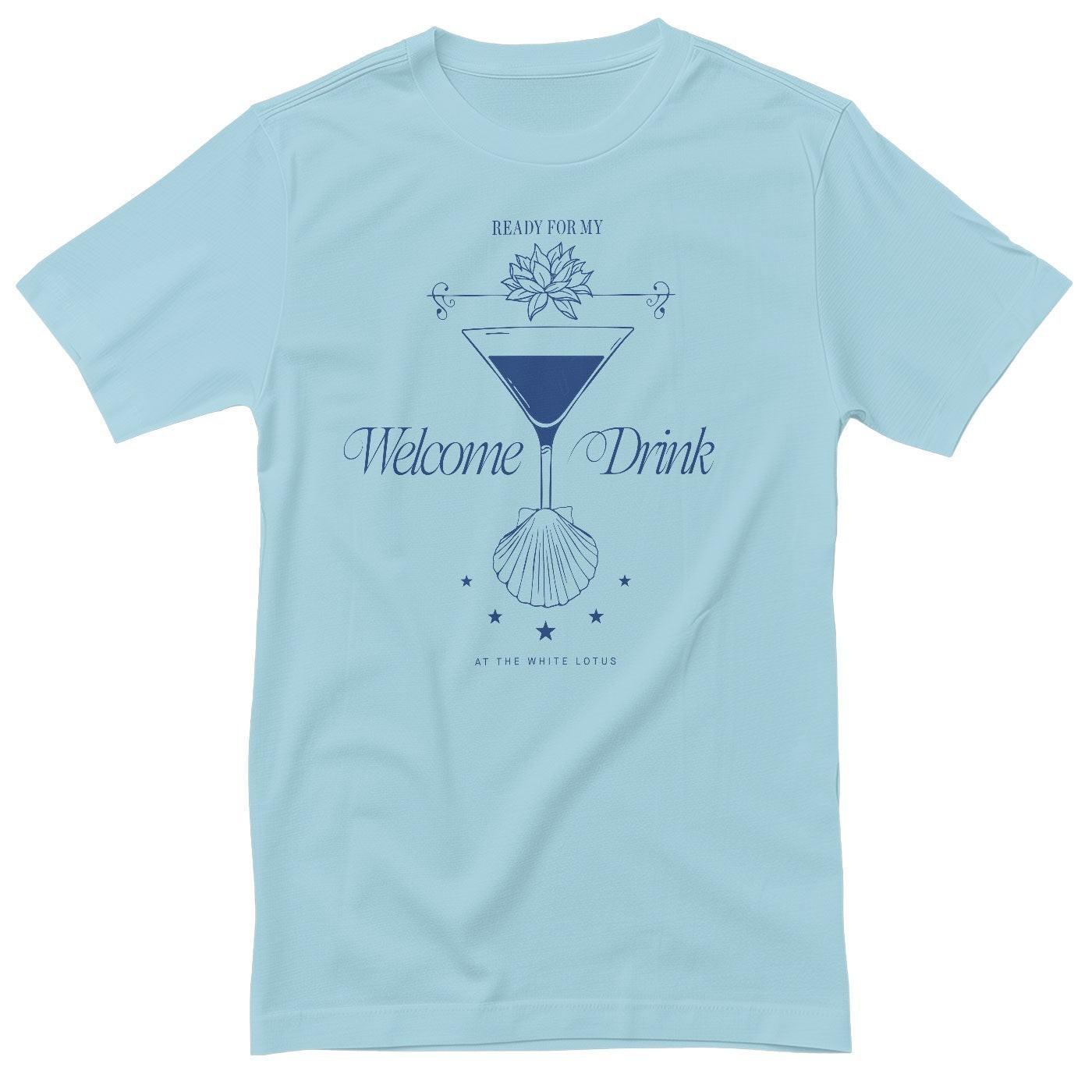 Licenza Ufficiale The White Lotus Pronto For My Welcome Bevanda T-Shirt XXL