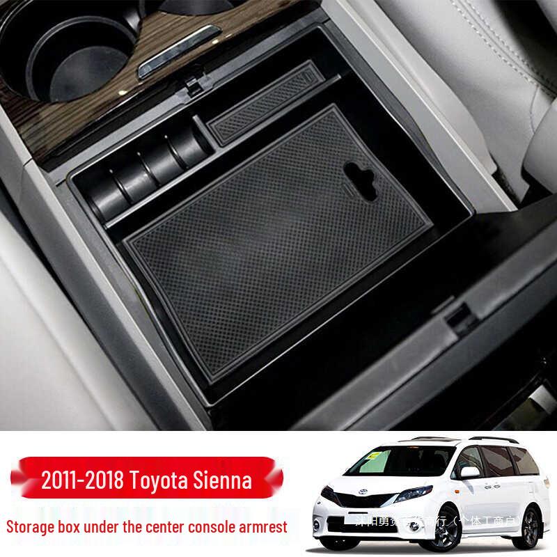 Armrest Storage Box for 2011-2018 Toyota Sienna Center Console