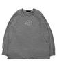 Sseleupe Raw Pigment Fingerhole Long Sleeve Tee Light Grey