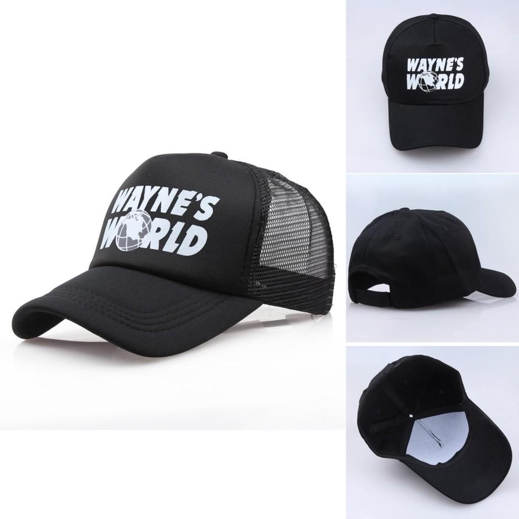 Trendy Lan Yin Wholesale Wayne's World Duck Tongue Cap Sun Hat Hip-hop Hat Unisex Baseball Cap With Embroidered Logo