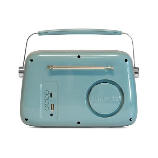 Radio Portable - MADISON - VR40 - Bluetooth - Rechargeable USB - Tuner Analogique