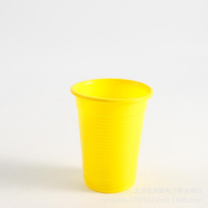 Factory Price 7Oz Party Game Cup Disposable Plastic Color Cup Beverage Cup Juice Beer Specified Color