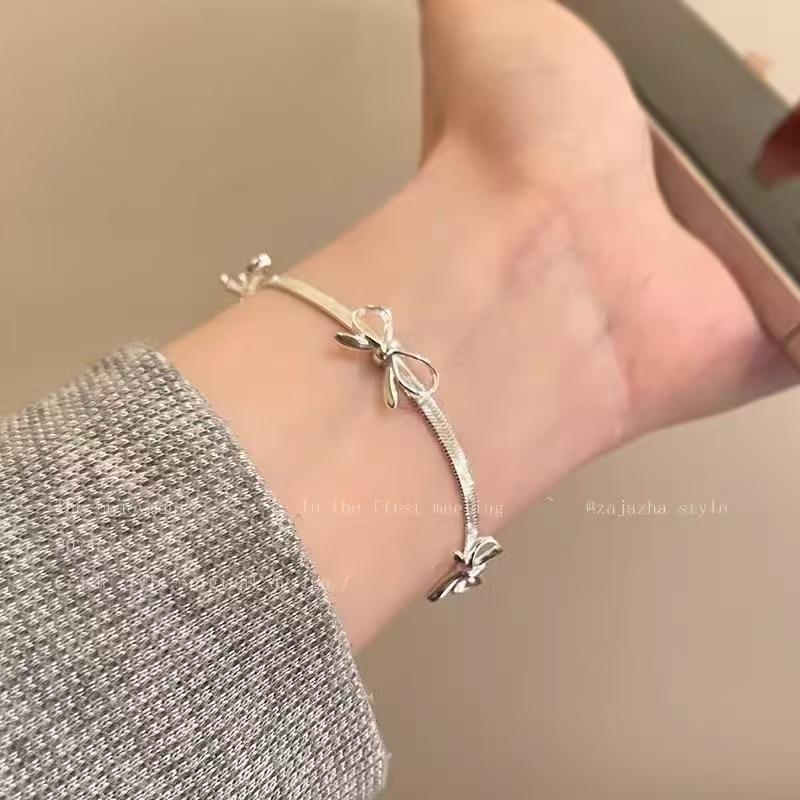 Female Niche Minimalist Butterfly Bow Bracelet
