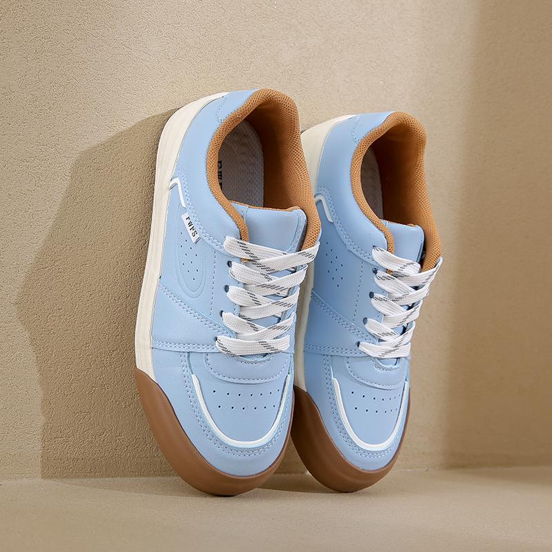 Fashion Women s Sneakers Low Top Women s Shoes Sneakers Fashion Versatile Casual Walking Designer Spring Comfort 35 синий 4288₽