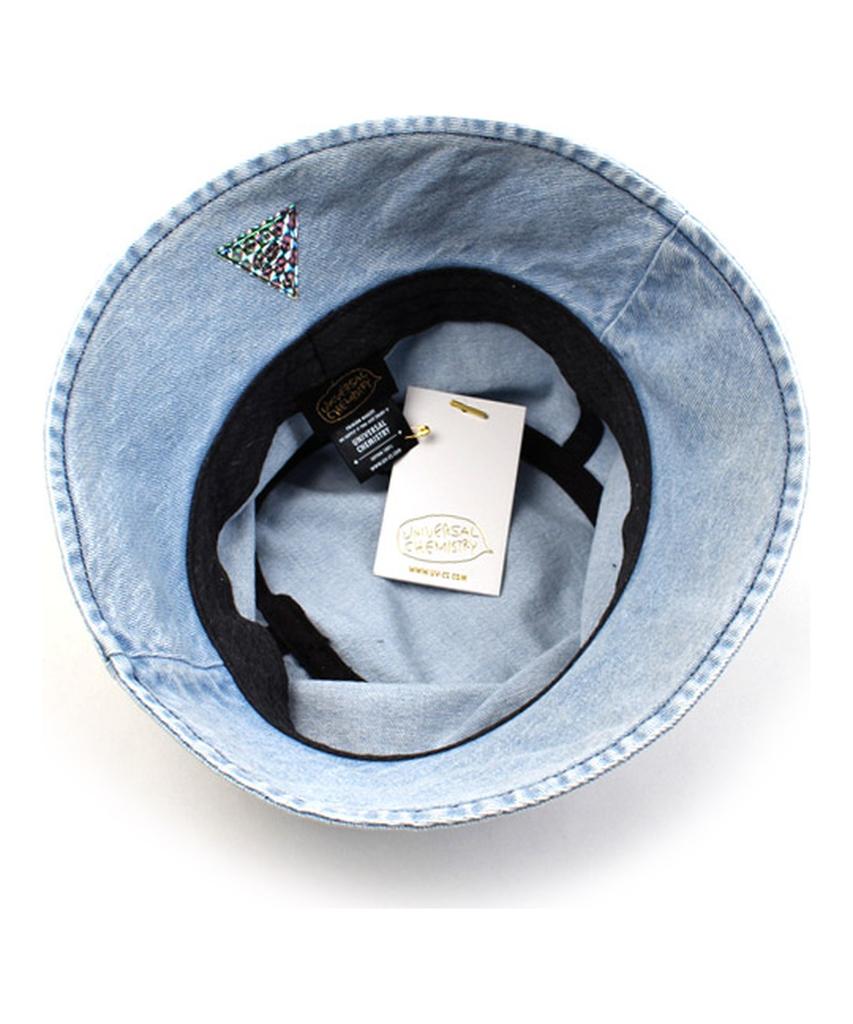 Washing Light Denim Bucket Hat