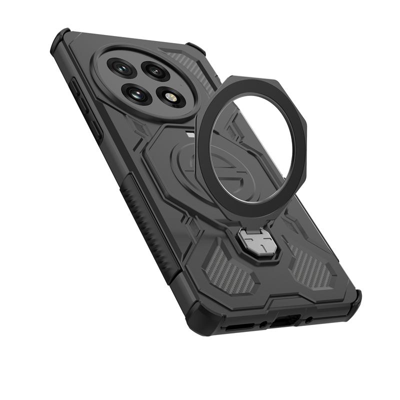 Magnetic Wireless Charge Cover For OnePlus 13 13T 13R 13S Phone Holder Armor Back Case For OnePlus 13 Cover For OnePlus 13 Case