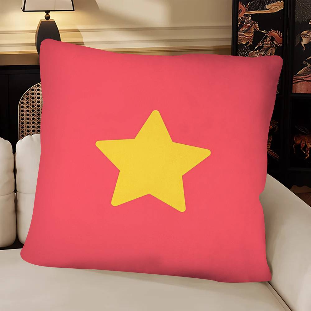 Anime SSteven UUniverse Pillow Case Fashion Square Pillowcase Bedroom Sofa Room Ins Decoration Leisure
