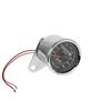 Universal Motorcycle Speedometer Black/ Chrome LED Light Odometer Speed Meter Gauge Mile For Harley Honda Cafe Racer Motorbike