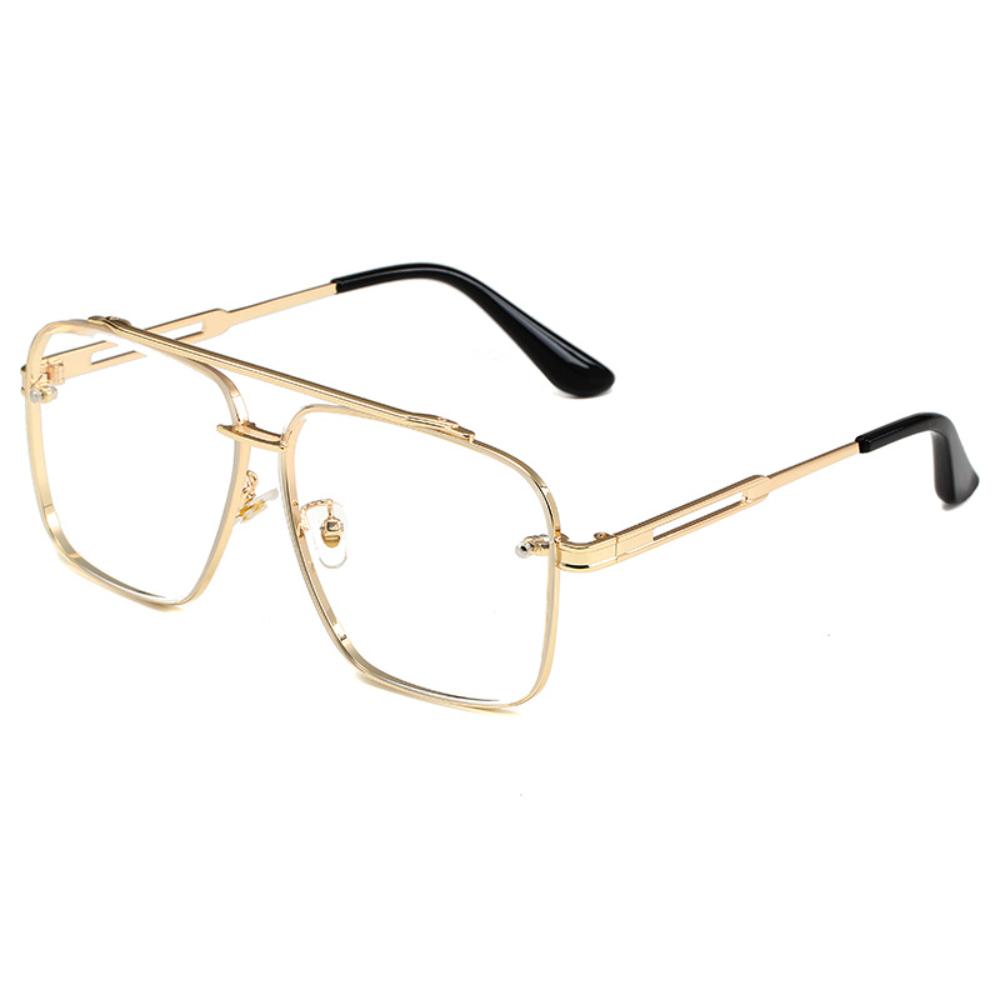 New Fashion Metal Square Sunglasses Men Women Vintage Luxury Brand Design Sun Glasses Female Shades Eyewear UV400 Oculos De Sol