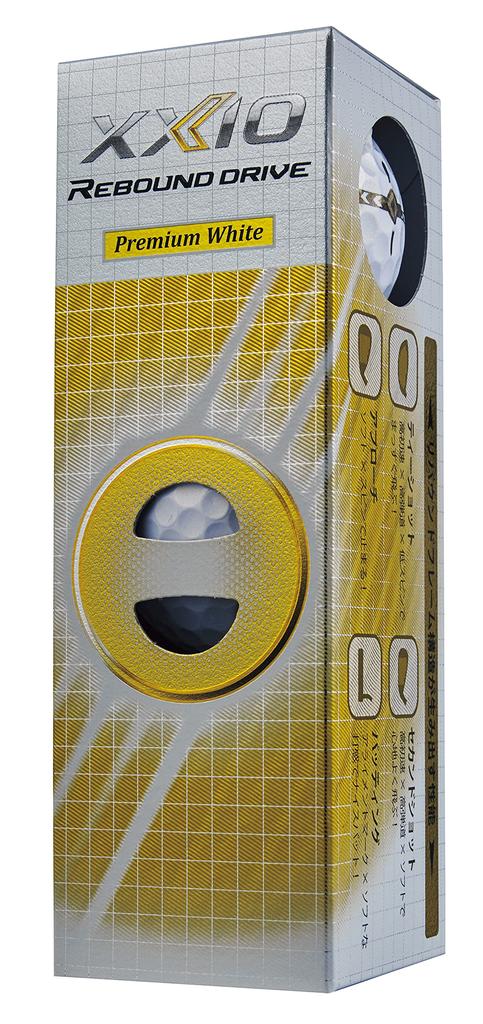 Dunlop XXIO REBOUND DRIVE Golf 2021 1 Dutzend Premium Weiße Bälle, Modell, (12 Bälle), (XNRDPWH)