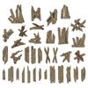 Green Stuff World Broken Wooden Boards Miniature Accessories 35pcs