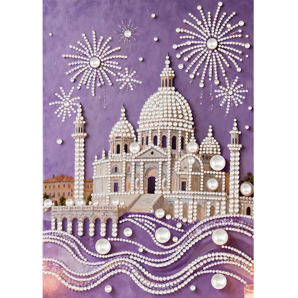 DIY Pearl Art Painting 30x40cm Pearl Gem Paintings Picture Arts Craft No Frame for Home Wall Decor