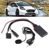 Car Bluetooth AUX‑IN Cable Adapter with Microphone Handsfree Calling Fit for Ford Focus 6000CD
