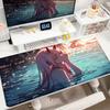 XXL HD Print Keyboard Pad Large Size Anime Mouse Pads Darling in The FranXX 02 Gaming Table Pad 400x900mm Big Desk Mats Zero Two