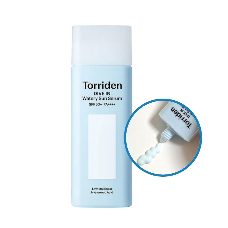 [Torriden] DIVE-IN Watery Fit Sun Serum 50ml SPF50+ PA++++ Ultra-Lightweight Hydration