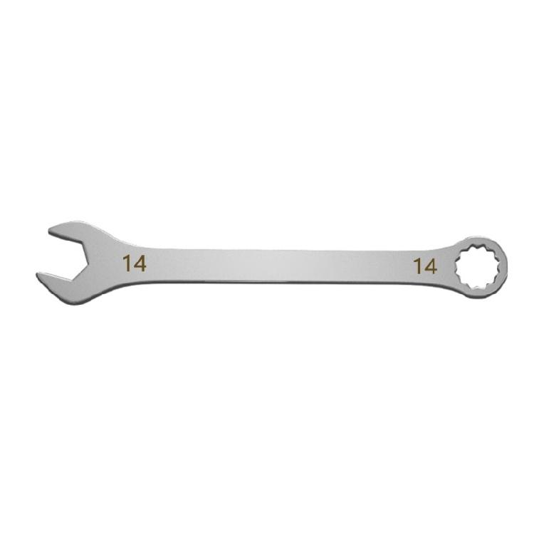 Portable Twin Head Wrench Spanner Crafted for Narrow Environment Rustproof Stainless Steel Confined Spaces Various Fixes