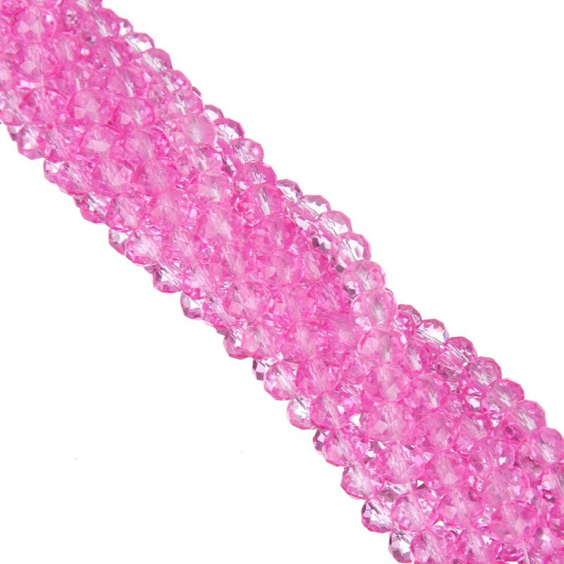 

100 шт. 6 мм стеклянные кристаллы-разделители свободные бусины прозрачные стеклянные бусины DIY ювелирные изделия изготовление браслетов и ожерелья 6mm/100pcs