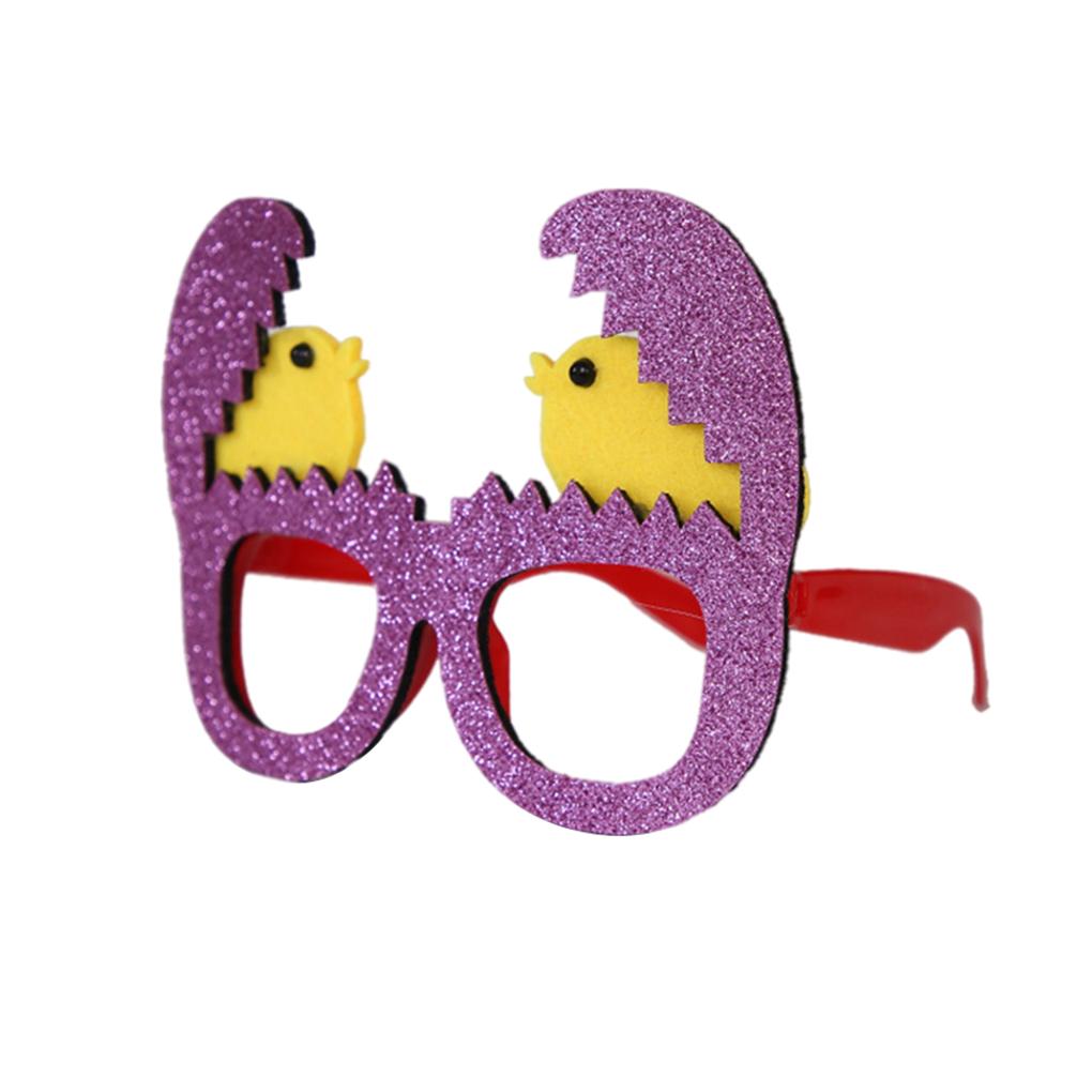 Ostern Glitzerbrillen Tier Verkleidungsspiel Kostüme Geburtstag Plastikbrillen Dekoration Geschenke Accessoires Ornamente