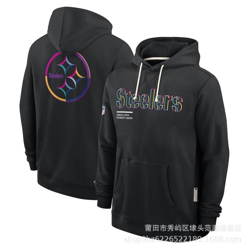 Buffalo Bills Hoodie Men Streetwear Loose Fit Graphic Sweatshirt Hip Hop Casual Pullover