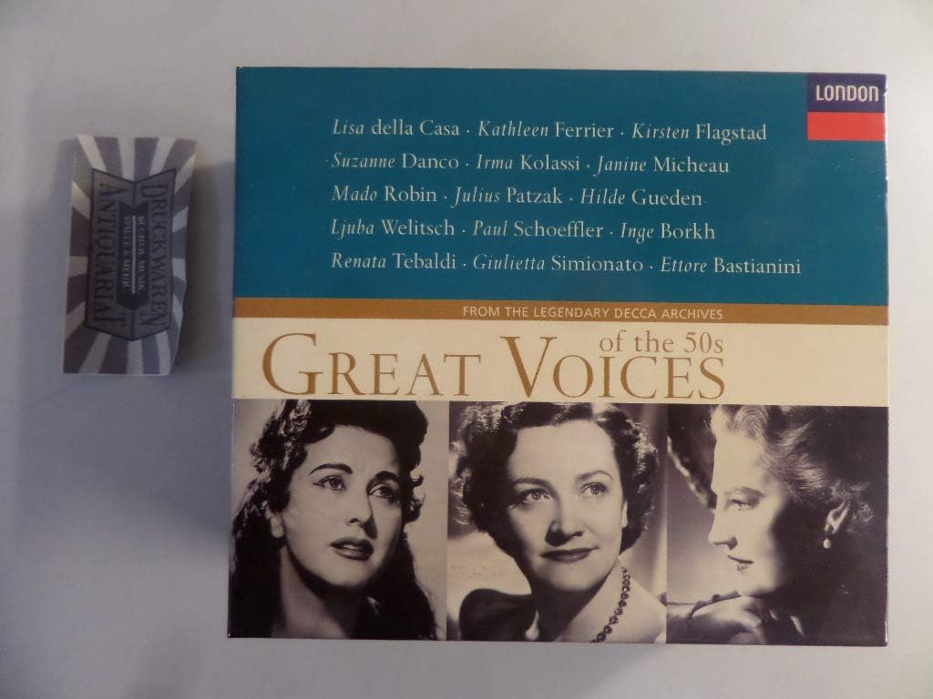 CD VARIOUS - Great Voices of the 50s Bo  4552952 Japan Music Others Used