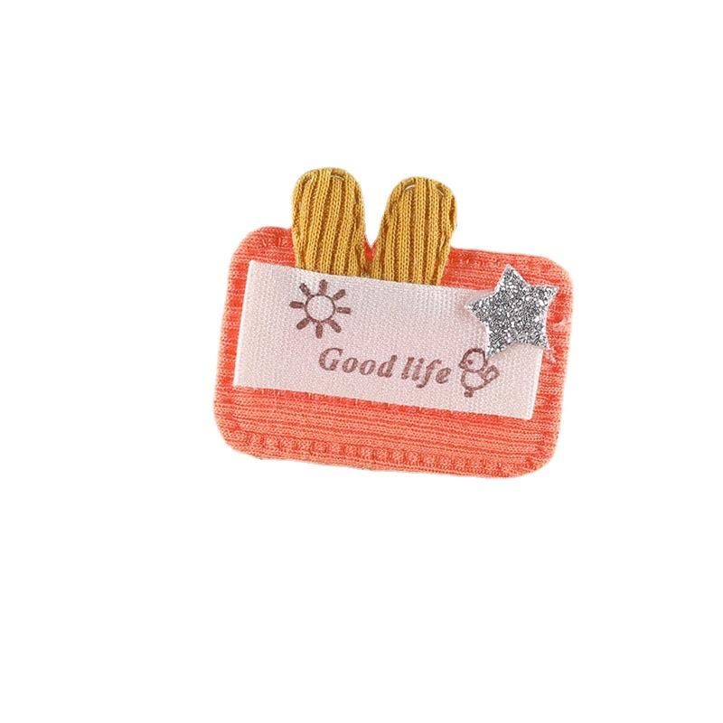 Hair Accessories Decorative Accessories Cute Cartoon Butterfly Hairpin Leather Ring Accessories Brooch Handmade Diy Clothing Accessories