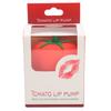 Tomato Shaped Lip Plumping Device Portable Food Grade Silicone Pout Mouth Tool for Lip Red
