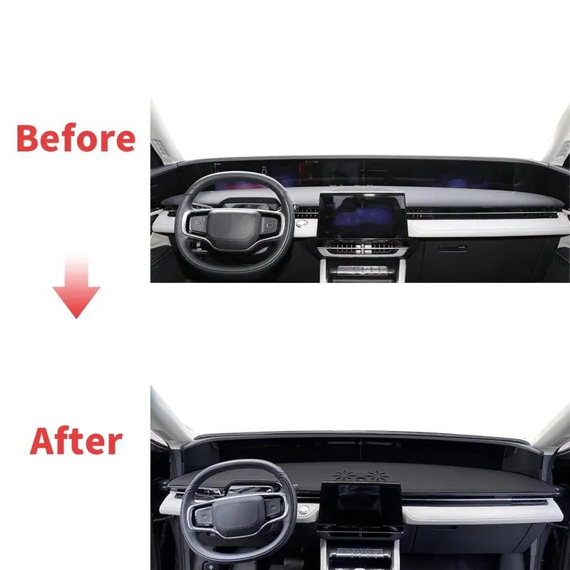Fit for Lincoln Nautilus 2024 2025 2026 LHD Car Dashmat Dashboard Cover Pad Protective Carpet Accessories DashMat Sunshade