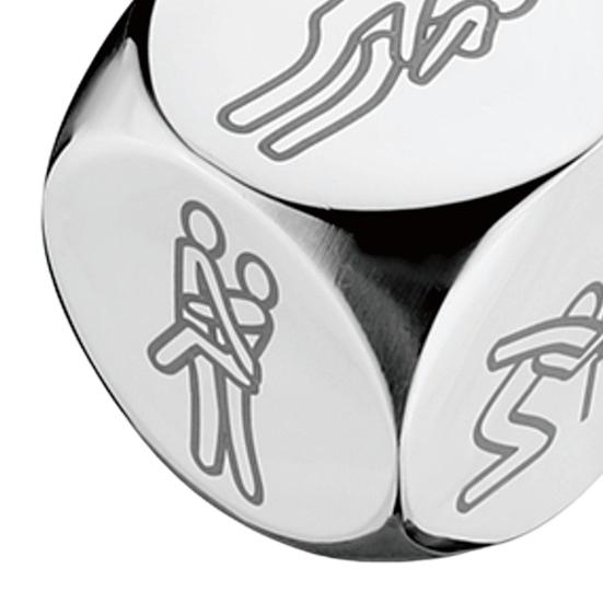 Decision Dice for Quick Choices Fun Activity Dice with Stick Metal Pocket Size Valentines Day Gifts for Him Her Unisex Decision Maker Toy