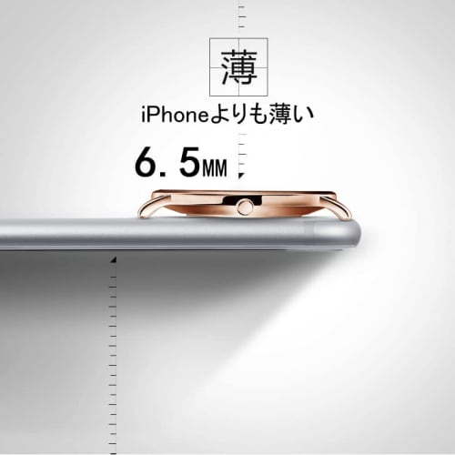 OLEVS Women's Ultra-Thin Wristwatch, Nurse Watch with Second Hand, 12/24 Hour Display, Easy-to-Read Silicone Band, Fashionable Watch for Women (Blue S