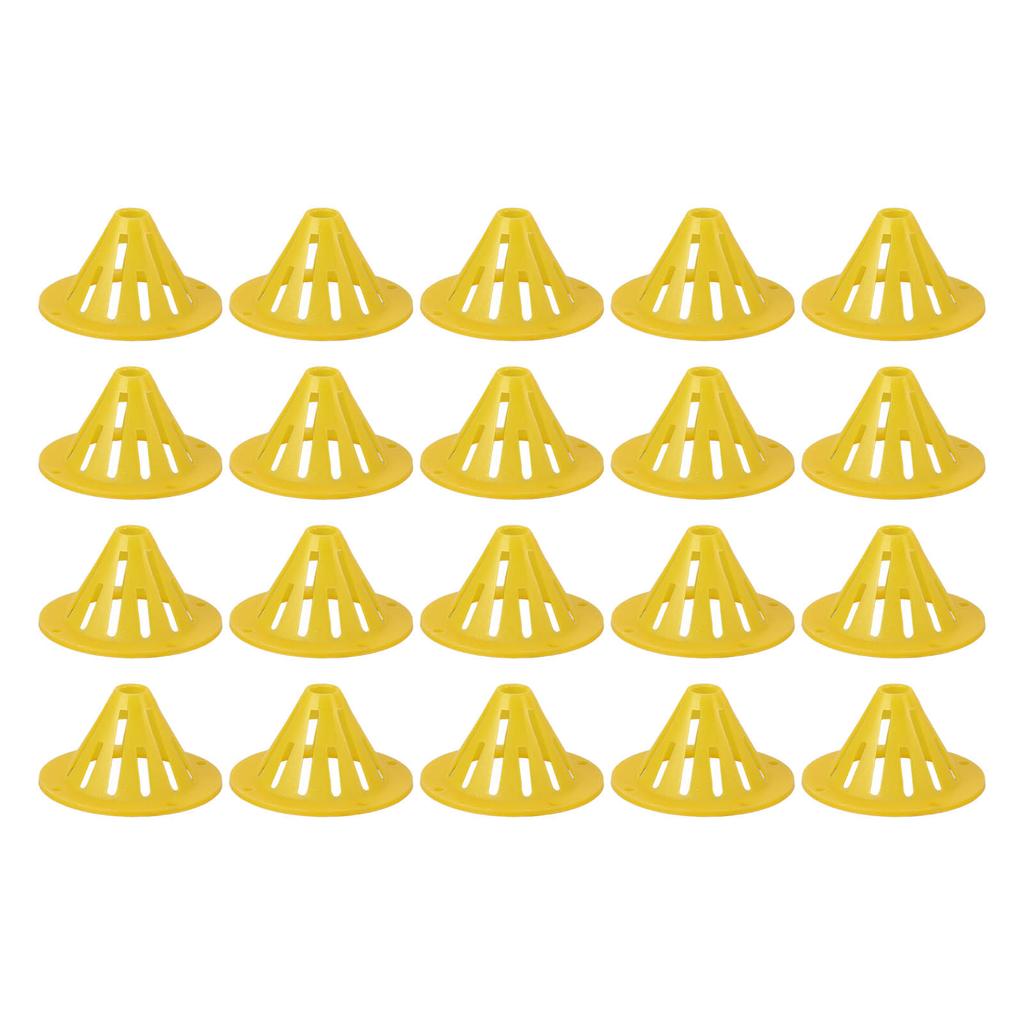 20 Pcs Beehive Entrance Exit Cone Plastic Beehive One Way Entrance Gate For Beekeeping