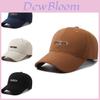 Casquette de baseball brodée élégante pour femmes dans des couleurs polyvalentes, parfaite pour le printemps et l'automne