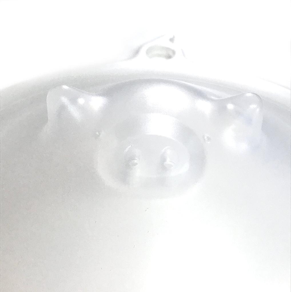 Marna Lid Need for Plastic Microwave Lid White K249W Buta-Chin (Microwave Safe) (No Wrap)