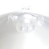 Marna Lid Need for Plastic Microwave Lid White K249W Buta-Chin (Microwave Safe) (No Wrap)