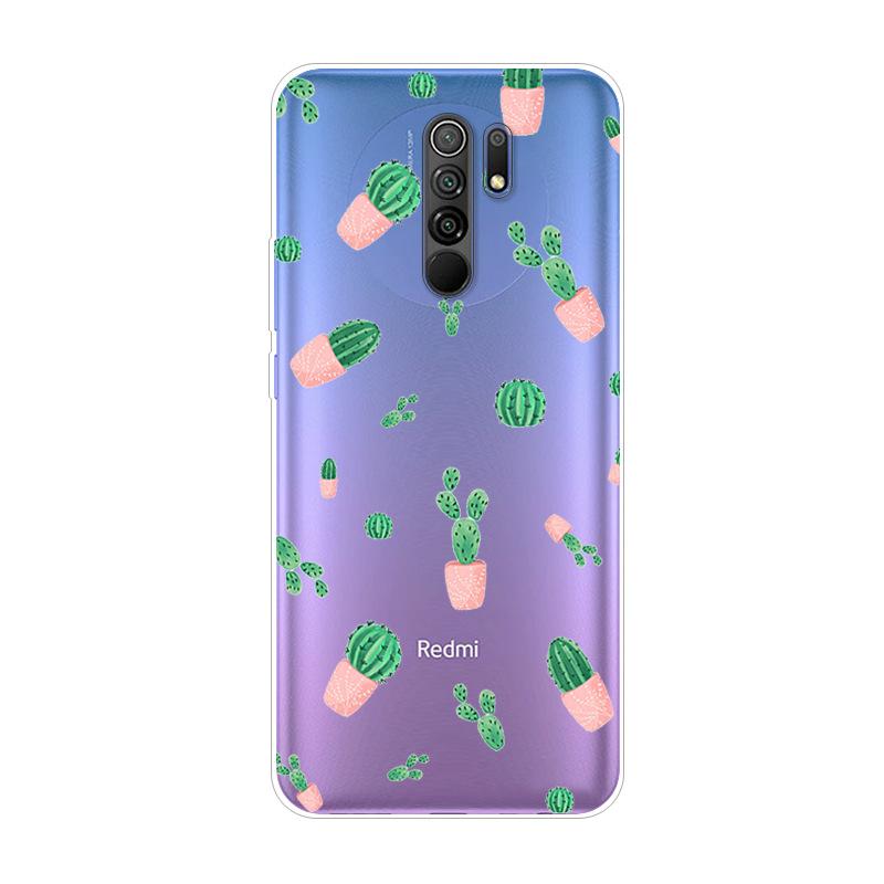 For Coque Redmi 9 Case Transparent Soft TPU silicon Phone Cover For Xiaomi Redmi 9 Case Redmi9 Clear Fundas For Redmi 9 6.53"