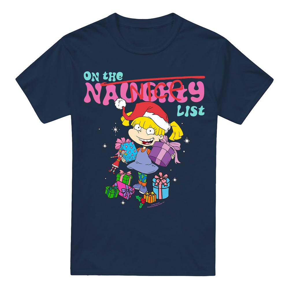 Rugrats Mens Naughty Angelica Christmas T-Shirt