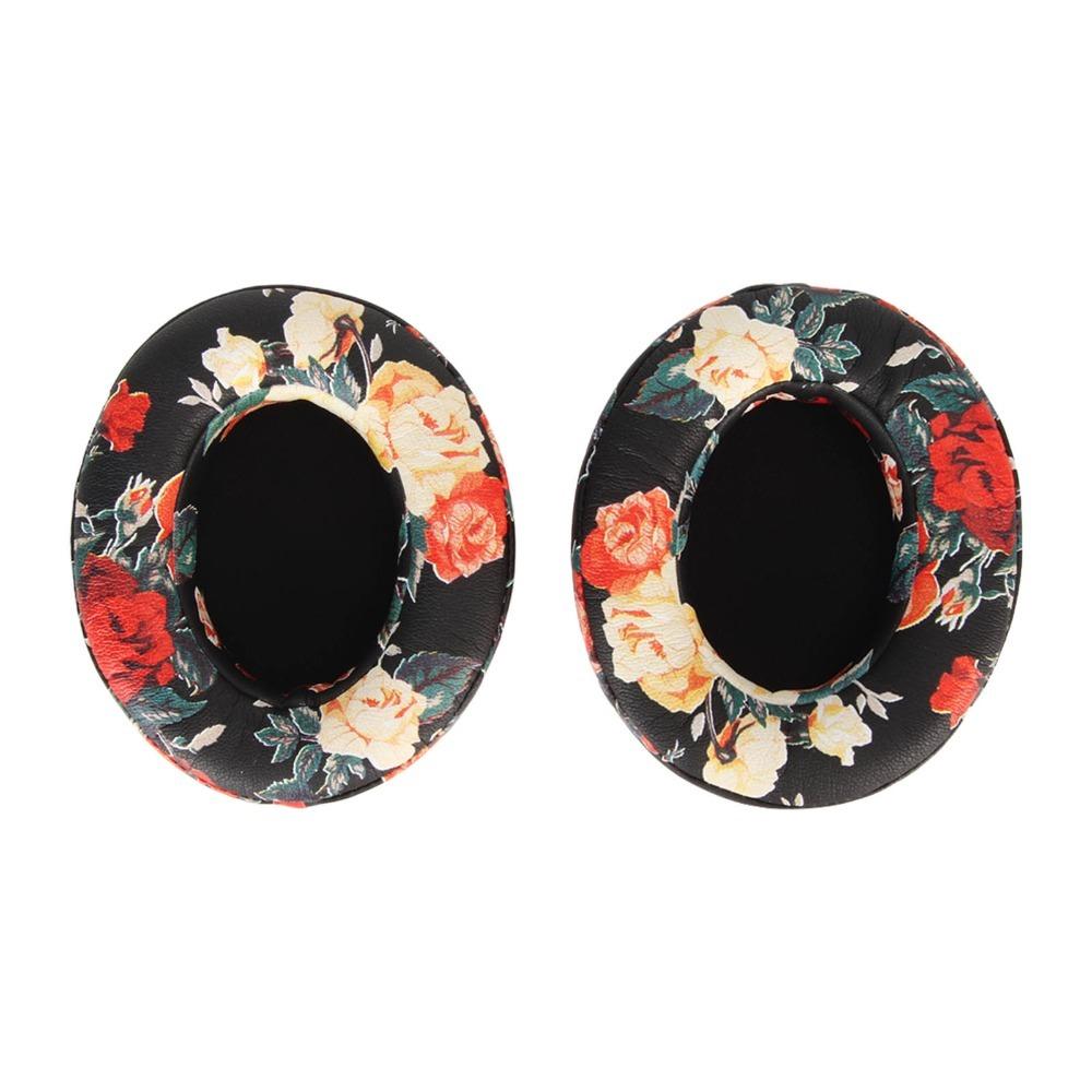 

2PCS Soft and Comfortable Noise Isolation Ear Cushions for Studio 2 Studio 3 Replacement Parts чорний