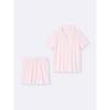 GU by Uniqlo Cotton Blend Pajamas  Short Sleeves   Shorts   Heart 