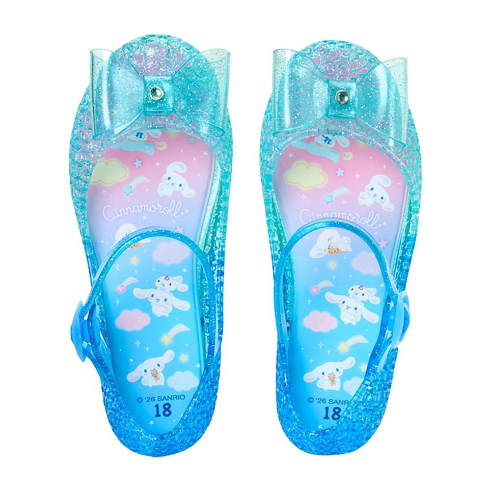 Sanrio Kids Clear Sandals Princess Shoes Dress Recital Graduation Ceremony Summer Children s Cinnamoroll 18cm 749931