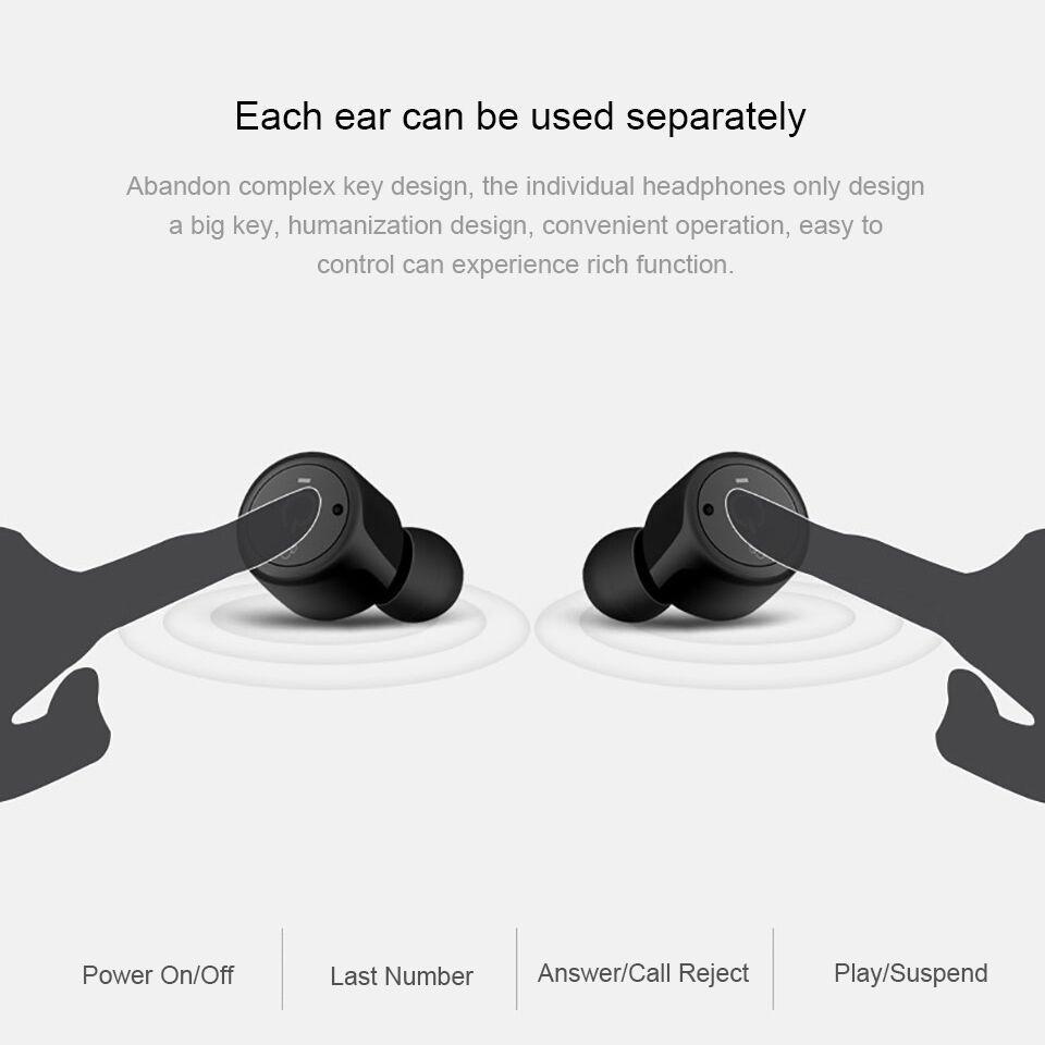 Mini Tws Twins Wireless Inear Stereo Sport Bluetooth Earphones With Compact Design And Longlasting Battery