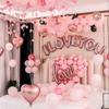 Ich liebe dich Banner Dekoration Ballons, Geeignet für die Hochzeitssaison, Verlobung, Brautgeschenke, Muttertag