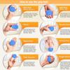 5pcs Silicone Hand Grip   Exercise Pressure Relief Massage Grip Strengthener Fitness